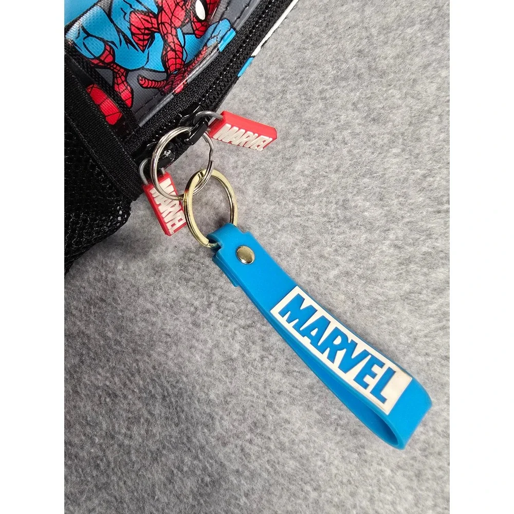 Smiggle Marvel Spider-Man Backpack Superhero Hooded Embossed Bag School